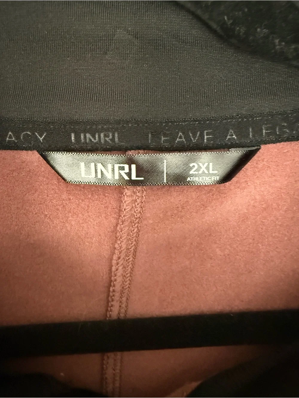 UNRL men’s quarter zip nwot- size XXL